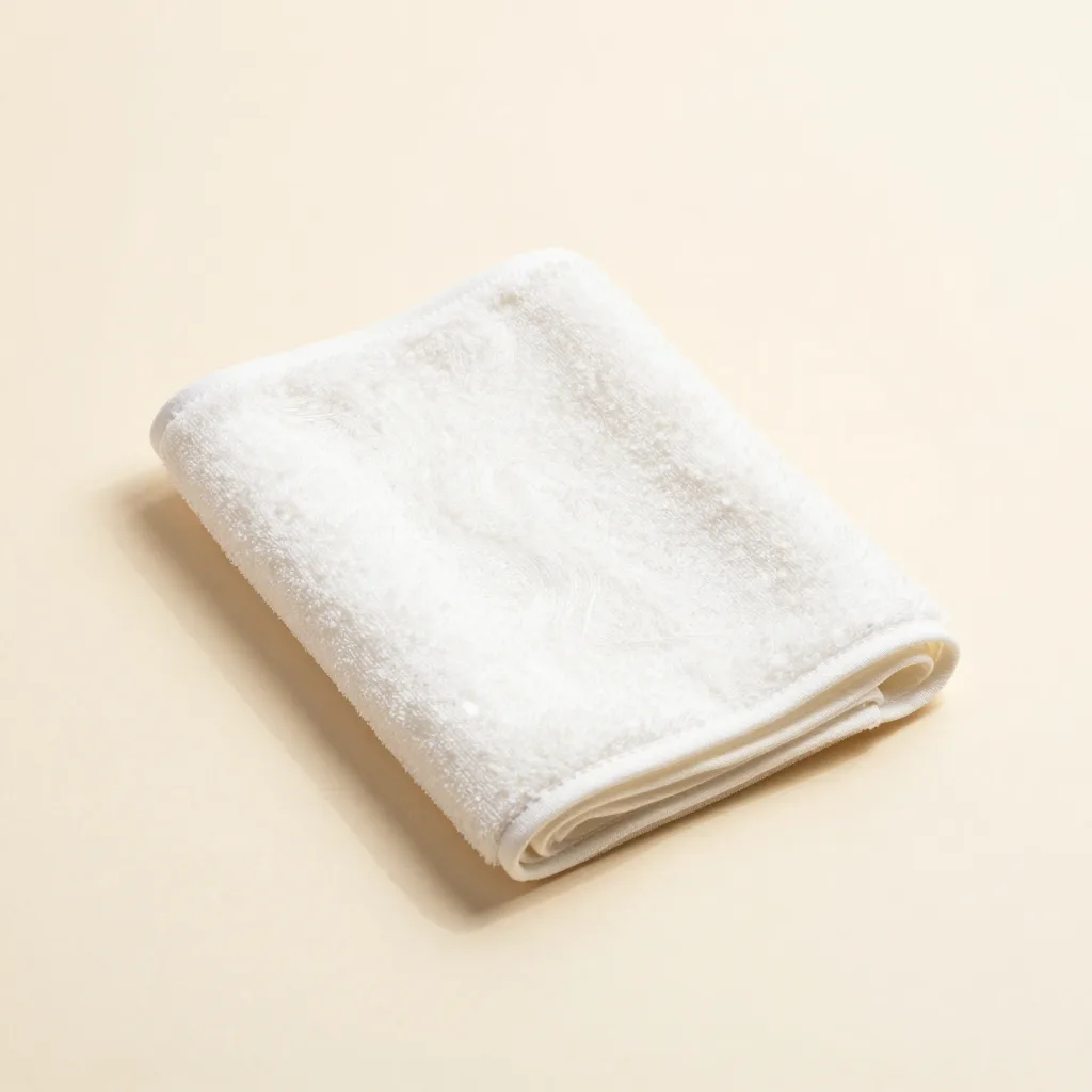 An exfoliating agave cloth on a light background